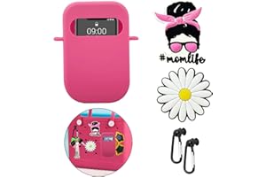 Vutlue 5pcs Charms Compatible with Bogg Bag, 2 pcs Silicone Charms with MOM Life 1 Silicone phone Case and 2 pcs Metal Hooks Charms Accessories Compatible with Bogg Bag