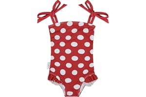 babygoal Baby Toddler Girl Swimsuit One Piece, Baby Recreational Swimwear Summer Beach Bathing Suit 9M-6Y