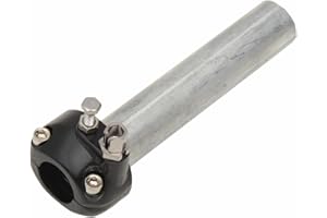 Emgo Single Throttle Cable - 7/8in. - Black 4429470B