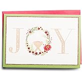 DaySpring - Joy - 18 Boxed Christmas Cards and Envelopes, KJV (60643)