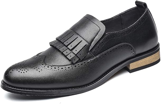 mens black dress shoes size 6