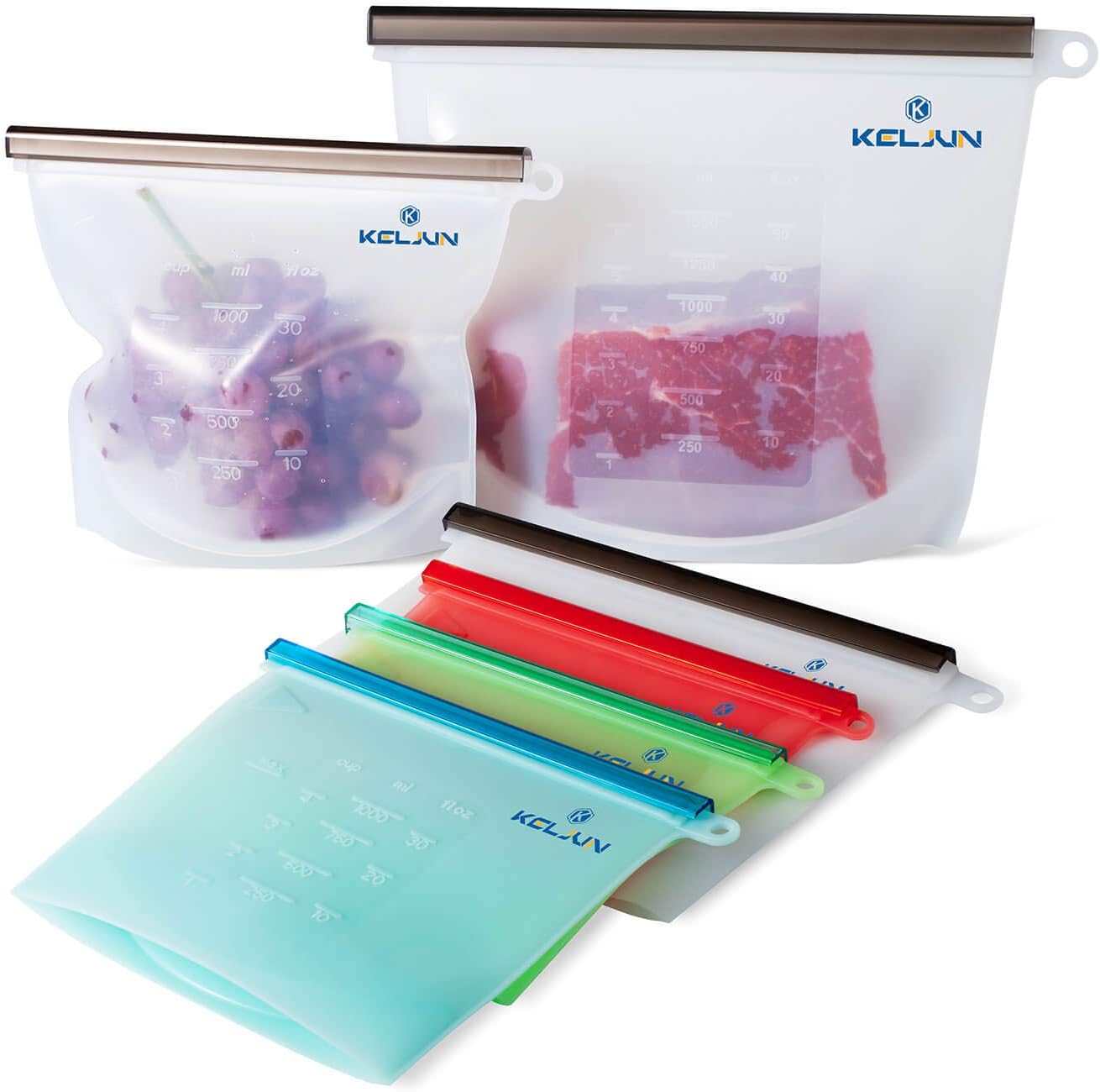 reusable vacuum seal freezer bags