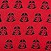 100% Silk Star Wars Darth Vader Red and Black Neck Tie Necktie Neckwear SW-DVRB-TR