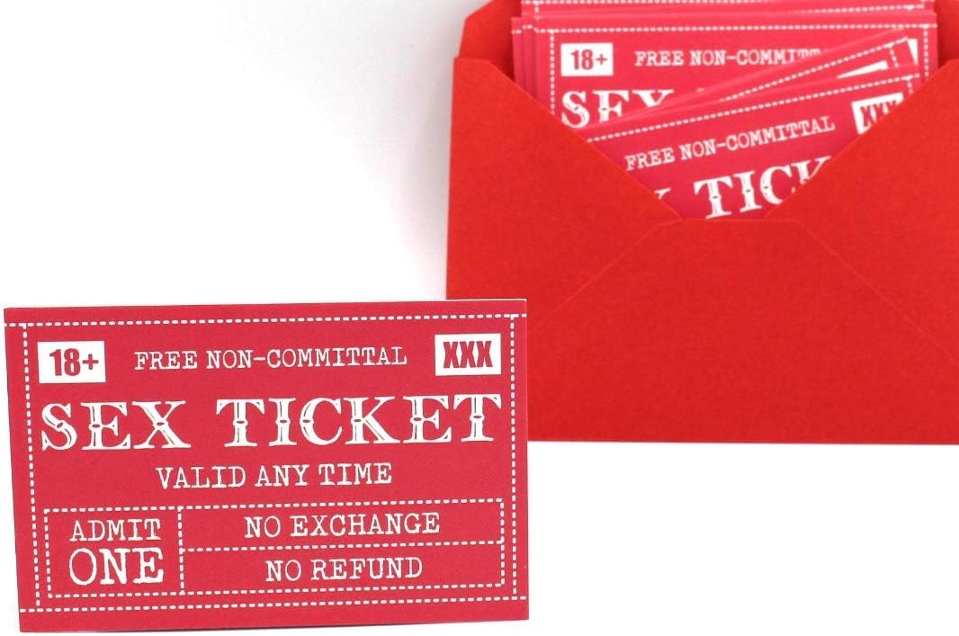 Sex Coupon Valentine S Day Hen Night Ticket Pampering Voucher Love Voucher Amazon De Drogerie Korperpflege