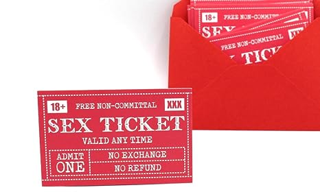SEX-Gutschein für PAARE, 10 Stück, Coupon/Valentinstag/Junggesellenabschied/Junggesellinenabschied/Ticket/Verwöhn-Gutschein/L