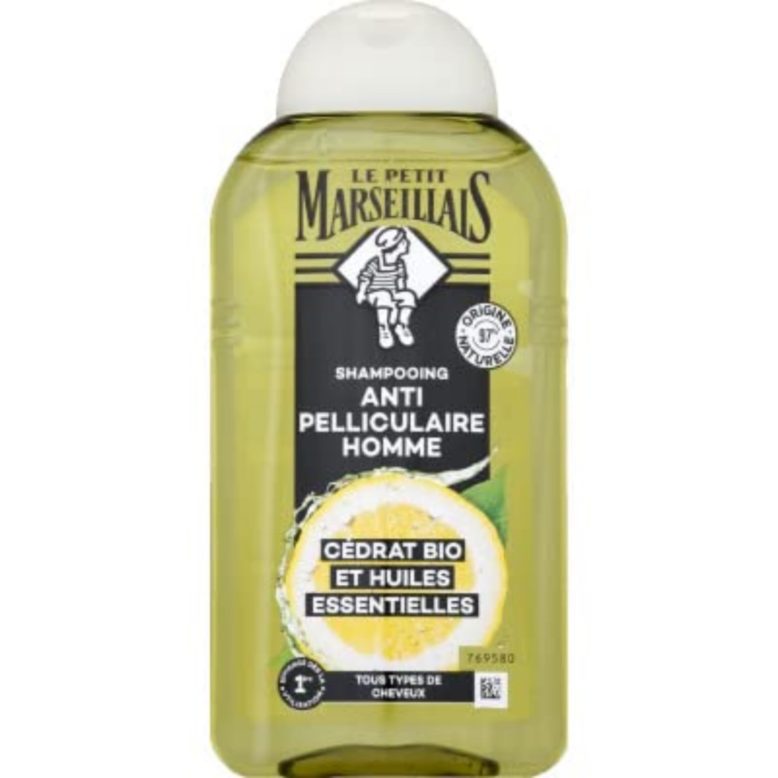 Le Petit Marseillais Micellar Shampoo Anti-Dandruff Infusion Essential Oils and Cedar Organic 250ml