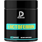 DEDICAD 500Mg Lactoferrin Supplement - 120 Capsules for 2-Month Supply