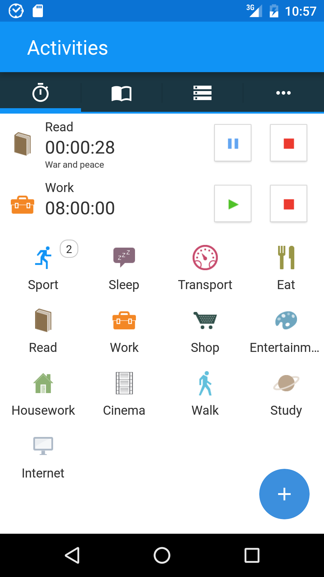 aTimeLogger Time TrackerAmazon.deAppstore for Android
