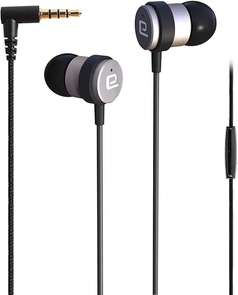 Amazon Co Jp Ezaudio D4 ダイナミックドライバー１基 カナル型イヤホン 10mm径のチタン製ダイナミック型ユニット 金属筐体 3 5mmプラグ マイク付き ケーブルを交換できません 高純度銅線付属 中高音重視 Hifi 運動 ヘッドホン Nicehck 灰 家電 カメラ