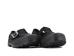 PALLADIUM WOMENS PAMPA WASHED MARY JANE, BLACK, 7