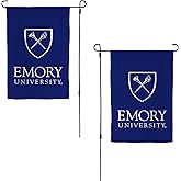 Desert Cactus Emory University EU Garden Flag – 19 x 12 inch Emory Eagles Banner, For Outdoor Display and Events (Design A)