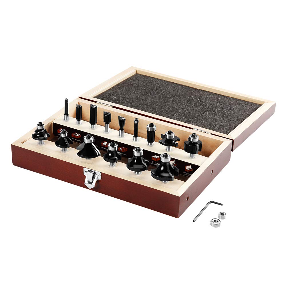 SKIL 15 Piece Router Bit Set RTB7500 Amazon.ca Tools & Home Improvement