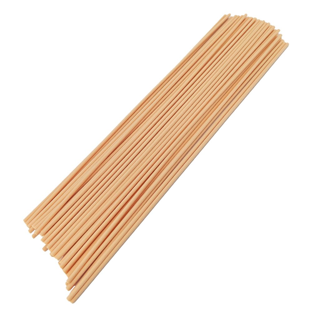 Photo 1 of 50PCS Natural Fiber Reed Diffuser Sticks 12 Inch Long 3mm Diameter Strong Absorption Refill Replacement Reeds for Diffuser Stick Essential Oil Scented Aroma Fragrance Rod for Home Office Spa