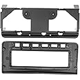 BANDOX Radio Fascia DVD Middle Stereo Panel for Mitsubishi Pajero Sport Triton L200 Mornitor MID Dash Mounting Installation Trim Kit
