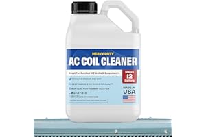 Maplefield Heavy-Duty AC Coil Cleaner, 1 Gallon Air Conditioner Solution for Outdoor Units & Evaporator Coils, No Rinse Formula (Makes 12 Gallons)