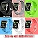 [6 Color Pack] Apple Watch Case 38mm, Fintie Ultra Thin Lightweight Hard Protective Bumper Cover for All Versions 38mm Apple Watch Series 2 / 1 / Original (2015) Retail Packaging