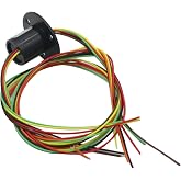Electrical Slip Ring 12.5mm 300Rpm 6 Wires CIRCUITSx2A Capsule Slip Ring AC 240V for Monitor Robotic