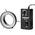 AmScope LED-144-YK 144-LED Microscope Ring Light with Adapter