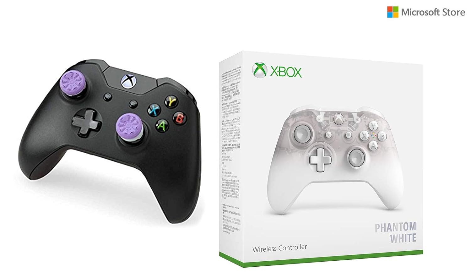 white galaxy kontrol freeks xbox
