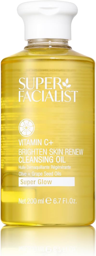 Super Facialist Vitamin C Cleansing Oil 200ml Gentle Waterproof Makeup Remover