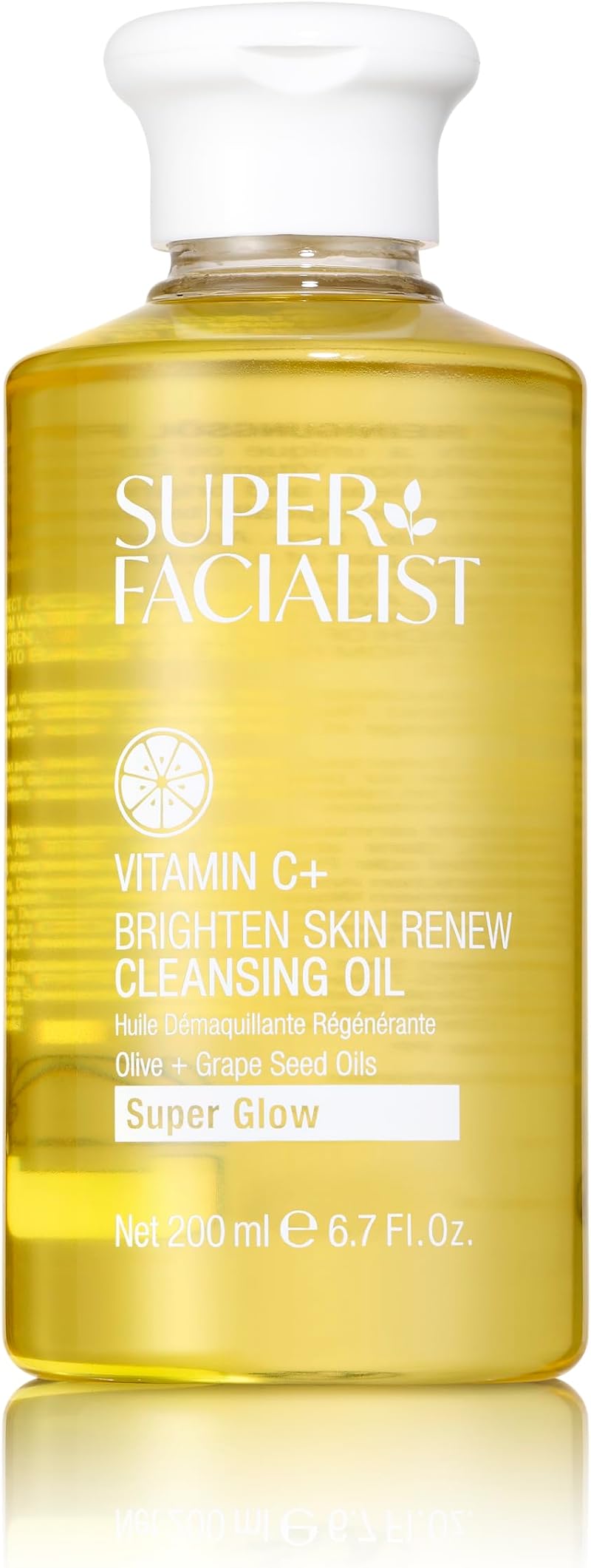 Super Facialist Vitamin C Cleansing Oil 200ml Gentle Waterproof Makeup Remover