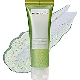 ONGREDIENTS Deep Foaming Cleanser | Daily Soothing Facial Cleanser | Salicylic Acid, Heartleaf, Hyaluronic Acid, Gentle Exfoliation Face Wash for Dry Skin | Vegan, Korean Skin Care 120ml / 4.05 fl Oz