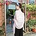 QBSM Womens Large Soft Silky Evening Party Dress Wraps Scarfs Shawls Navy Blue