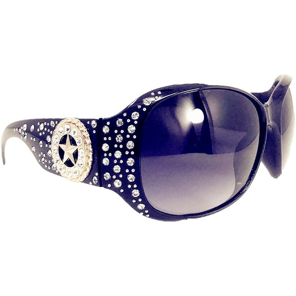 Amazon.com: Texas West Sunglasses with Turquoise Agate Cross  display picture 1