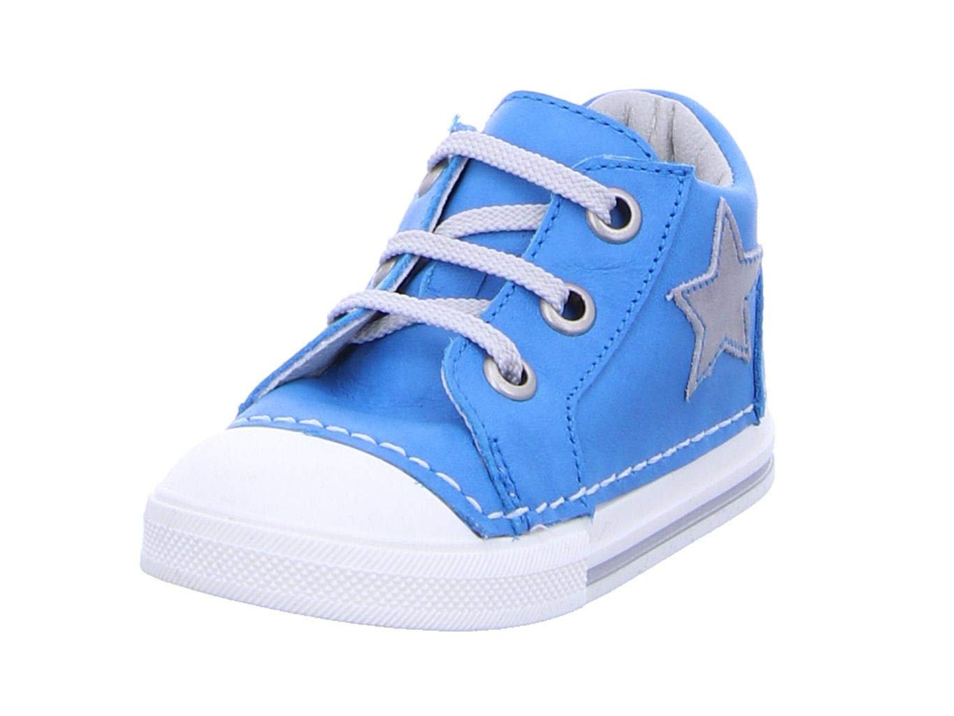 Däumling Baby Boys Esther Low-Top Sneakers, Blue (Fortuna Lagoon 44), 3 UK Child