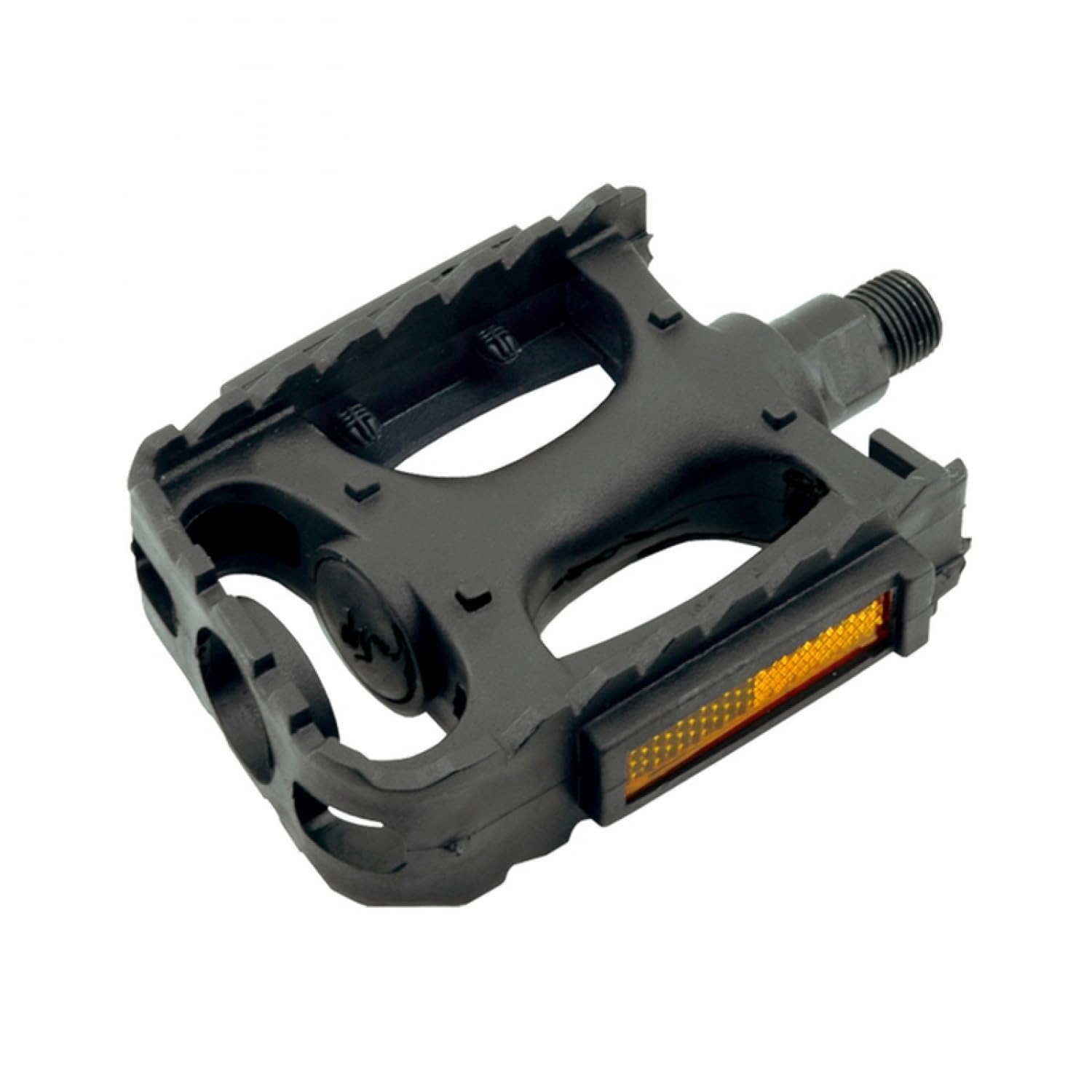 1 Pair Pedal BTT MTB City Basic Reflectors Thread W-9/16 Bicycle