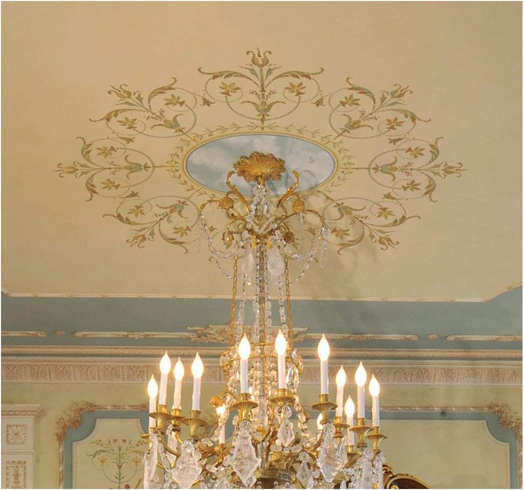 Decorative Stencil Marie Antoinette Ceiling Medallion Classic