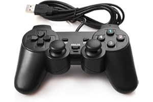 BAIGEDA USB Wired Game Controller for Windows PC/Raspberry Pi Remote Controller Gamepad Gaming Joystick Dual Vibration Joypad for Laptop Desktop Computer(Windows 11/10/8/7) & Steam/Roblox/RetroPie/RecalBox
