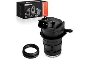 A-Premium Front or Rear Windshield Washer Pump Compatible with Toyota Camry, RAV4, 4Runner, Corolla, Prius, Sienna, Matrix & 