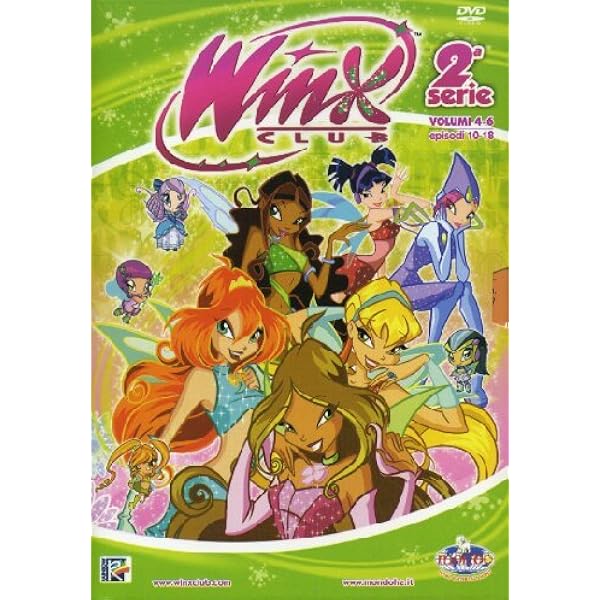 Amazon.com: winx club 02 -season 2 (3dvd) () box set DVD Italian