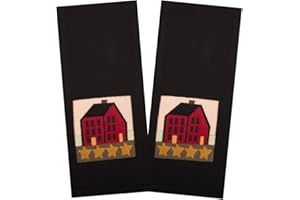 HOME COLLECTIONS BY RAGHU Saltbox House Decorative Towel Set of 2 by Raghu