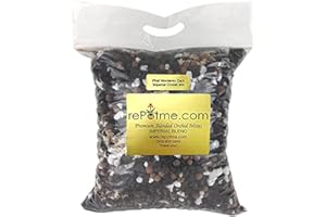 rePotme Orchid Potting Mix - Phalaenopsis Monterey Dark Imperial Orchid Potting Mix - (MINI Bag) - Hand Blended in The USA