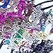 Aneco 10 Pieces Multicolored Lace Masquerade Mask Sexy Lace Eye Mask Venetian Eyemask for Halloween Prom Ball and Costumes Party