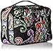 Vera Bradley Women's Cotton Large Blush & Brush Makeup Organizer Case, Kiev Paisley, One Size