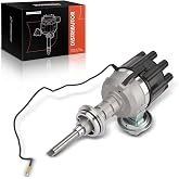 A-Premium Ignition Distributor with Cap and Rotor Compatible with Dodge | Fit for Charger, Dart, Coronet, Challenger, D100 Pickup, Polara &amp; Plymouth Barracuda, Duster, Satellite, Valiant, Fury III