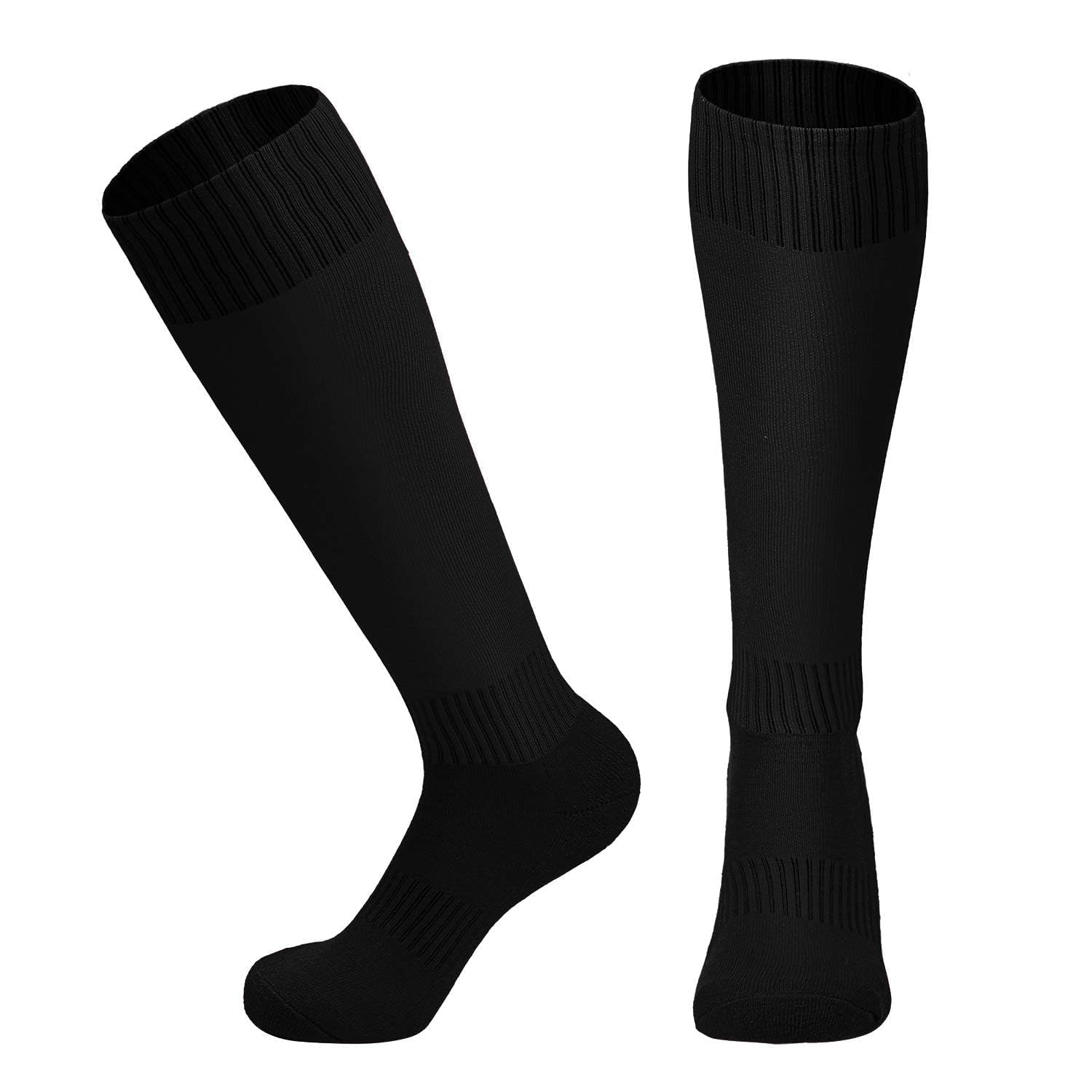 Cooraby 2 Pairs Kids Football Socks Children Sports Football Socks Breathable Sports Training Accessories Socks