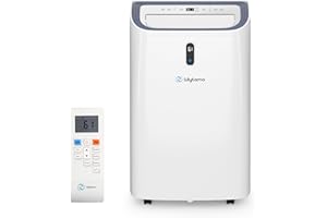 WIYTAMO 14,000 BTU Portable Air Conditioners for 700 Sq.Ft, 4-in-1 Room Air Conditioner with Cooling, Heating, Dehumidifier, Fan, Remote, Sleep Mode, Auto Swing, 24H Timer, Self-Evaporating Portable AC Unit