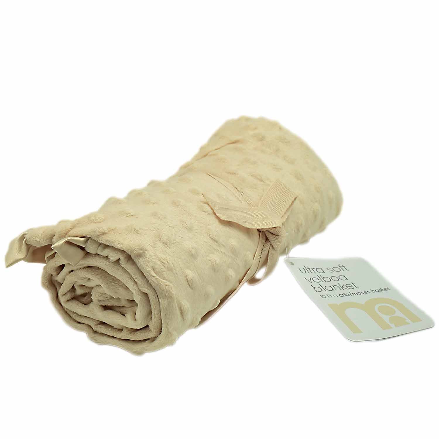 MOTHERCARE ULTRA SOFT VELBOA BLANKET BEIGE Amazon.in Baby