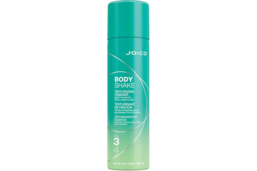 Joico Body Shake Texturizing Finisher | For Fine to Medium Hair | Long-Lasting Volume & Fullness | Thermal Heat & Humidity Protection | Control Frizz | Pollution & UV Protection | Paraben Free