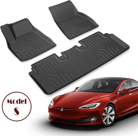 GaofeiLTF Floor Mats for 20152019 Tesla Model S Front