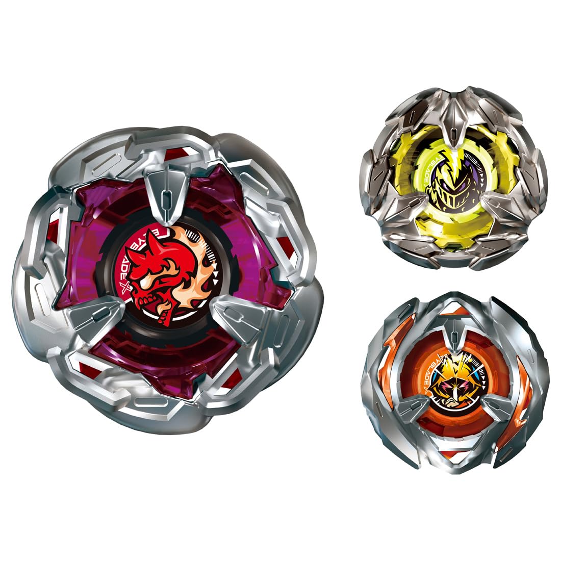 Photo 1 of Takara Tomy Beyblade X BX-21 Hellz Chain Deck Set, Metal