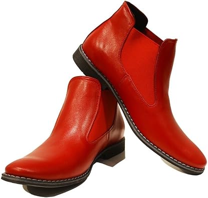 Botin Rojo Piel Sale, 52% OFF | www.rupit.com