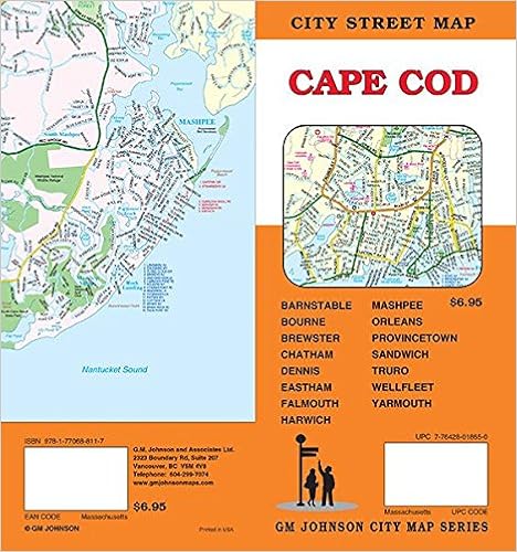 Street Map Of Chatham Ma Cape Cod, Massachusetts Street Map: Gm Johnson: 9781770688117: Books:  Amazon.com