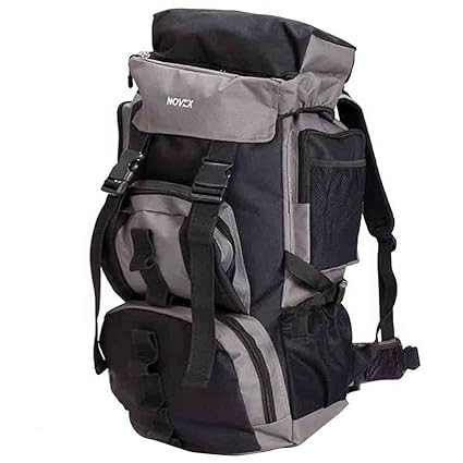 Novex Grey and Black Hiking Bag