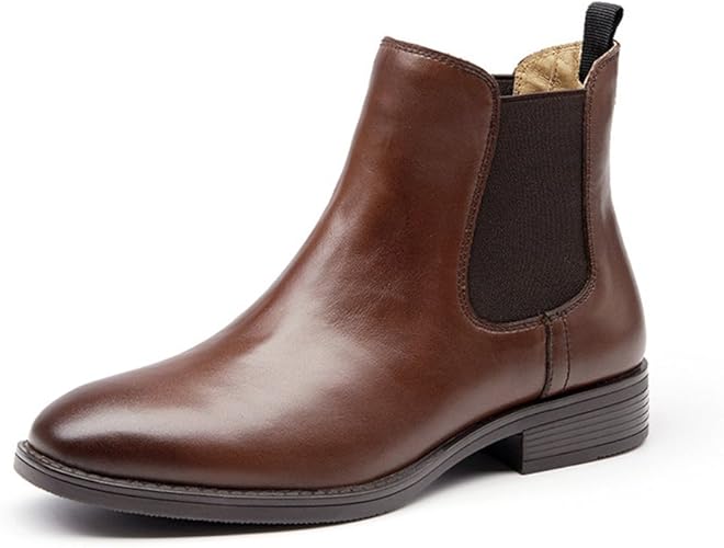 Amazon ピカピカ ショー レディース ブーツ 本革 ショートブーツ サイドゴア 秋冬靴 イングランド風 Pikapika Show ピカピカ ショー ブーツ ブーティ