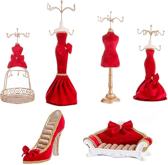 LHFD Kreative Ohrringhalter, Schmuck Aufbewahrungsboxen, DIY dekorative